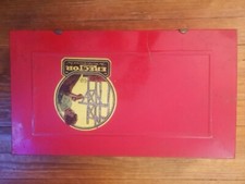 Parts From The Gilbert Erector Engineer's Set 7 1/2 in Original Metal Case,1948