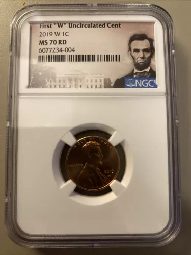 2019-W 1c Lincoln Shield Cent NGC MS70RD