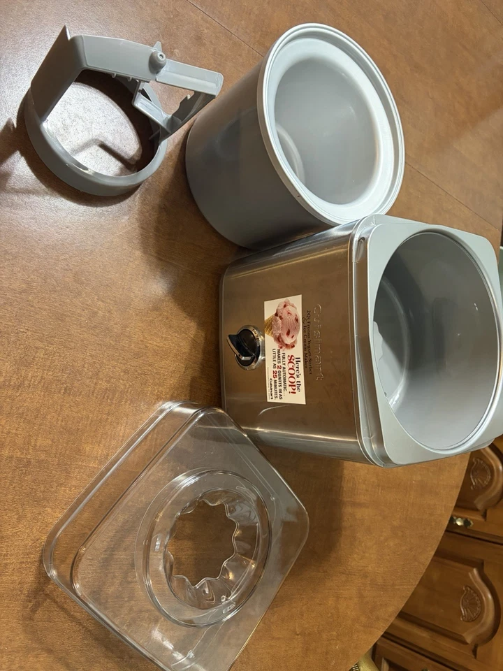 Sorvete Cuisinart Pure Indulgence 2 quartos iogurte congelado ICE30BC - Imagem 2 de 4