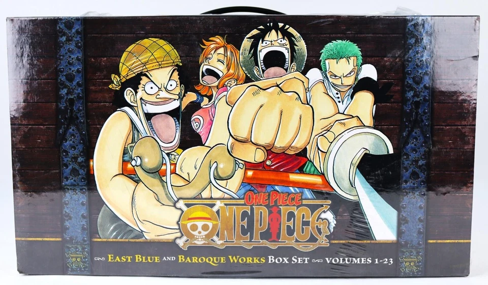 One Piece Box Set 1: East Blue and Baroque Works by Eiichiro Oda