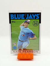 2021 Topps Series 1 Nate Pearson ROOKIE 35th Anniversary 1986 #86B-69 Blue Jays