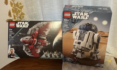 Lego Star Wars Bundle: R2-D2 (75379) & Ahsoka s T-16 Jedi shuttle (75362) NEW