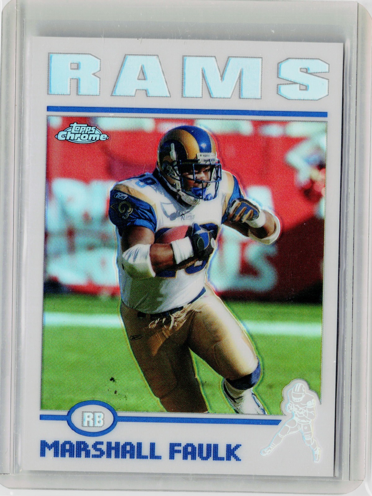 2004 TOPPS CHROME REFRACTOR #78 - MARSHALL FAULK
