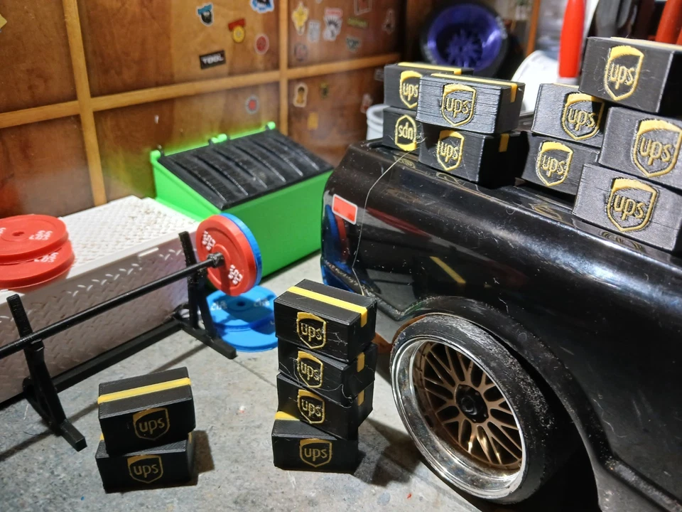 1/10 Scale 3d Printed Scale Items Random Box Of 10 Pieces PLUS BONUS ITEM/S!! - Image 2 of 4