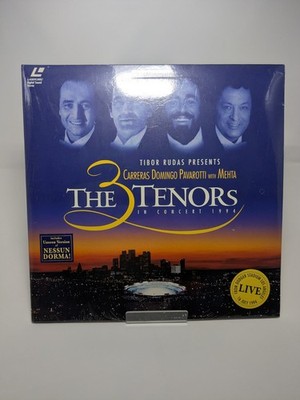The Three 3 Tenors in Concert 1994, LaserDisc New & Sealed