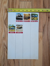 Vintage Mercedes-benz Sales Brochure Auto Advertising 1972 450sl Vintage Mercedes-benz Sales Brochure Auto Advertising 1972 450sl