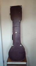 Vintage Bina Musical Stores Shaped  Instrument Case Empty India