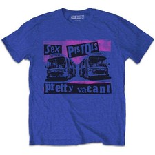 Image of The Sex Pistols Pretty Vacant Coaches Official Mens T-Shirt