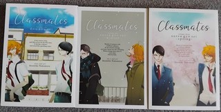 Classmates Manga Dou Kyu Sei Asumiko Nakamura English Yaoi BL Bundle Vol 1 3