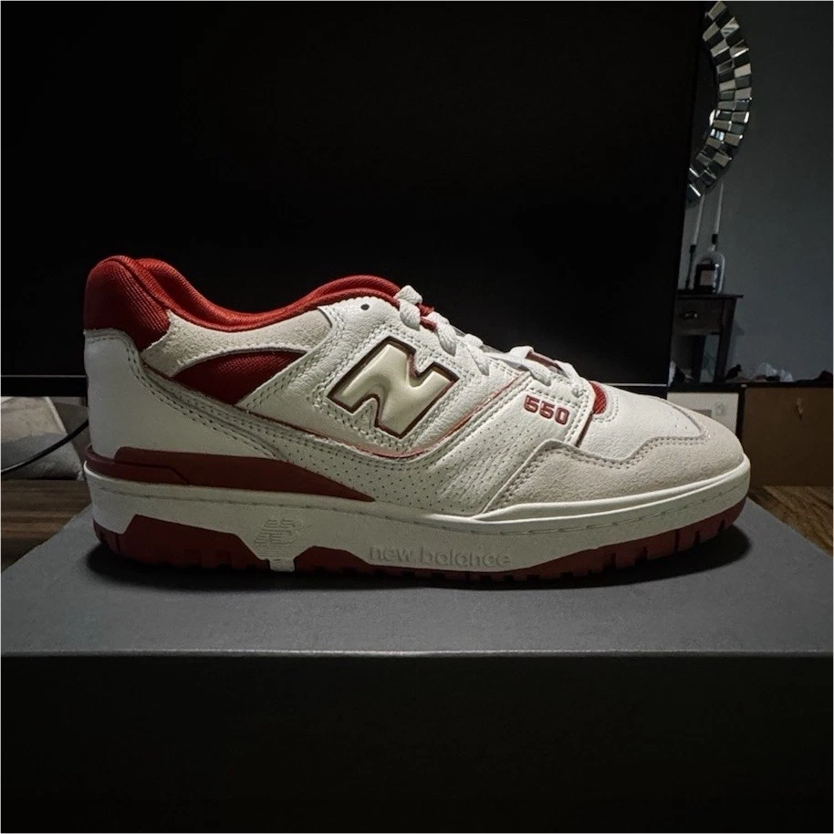 Pre Owned Kids  New Balance 550 White Astro Dust New Balance 550 White Astro Dust | eBay main image 4