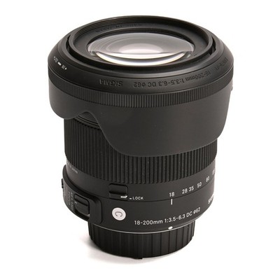 Sigma 18-200mm F3.5-6.3 DC Macro OS HSM Contemporar gebraucht Objektiv
