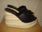 100% AUTH NEW WOMEN LOUBOUTIN ARIELLA PLATFORM WEDGE ESPADRILLE SANDALS US 10 — photo 7