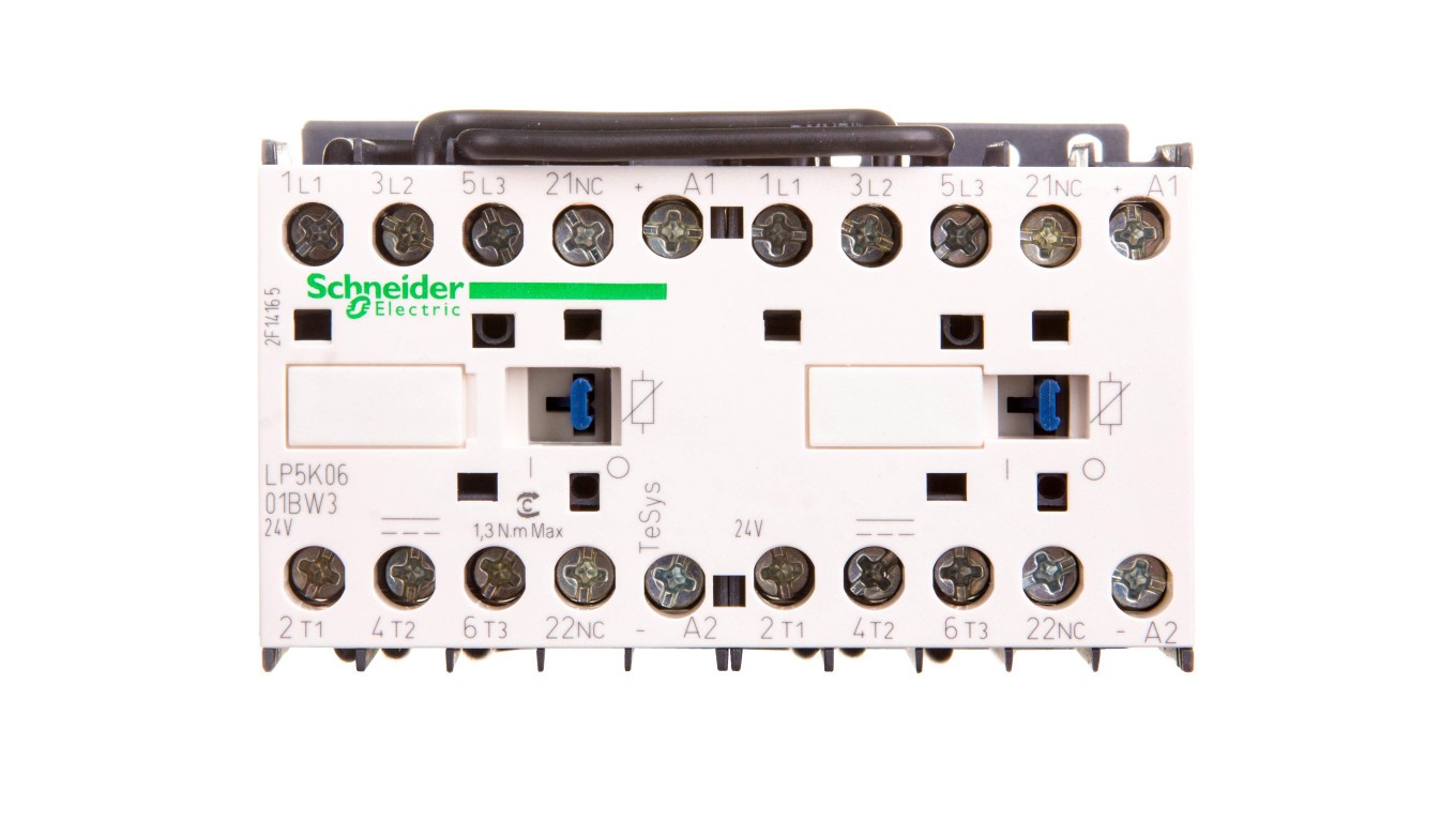 6A 3kW 24V DC LP5K0601BW3 TeSys Reverse Contactor
