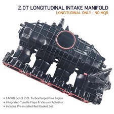 Ea888 2.0t Intake Manifold W Sensor Gasket For Audi A4 A5 Q5 Porsche Macan