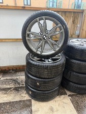 Set Of 4 Genuine BMW 1 2 Series 18" Alloy Wheels M Sport Performance