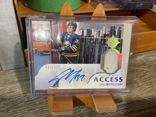 2018-19 ULTIMATE COLLECTION HOCKEY ACCESS CASEY MITTELSTADT 093/125 #UAA-CA