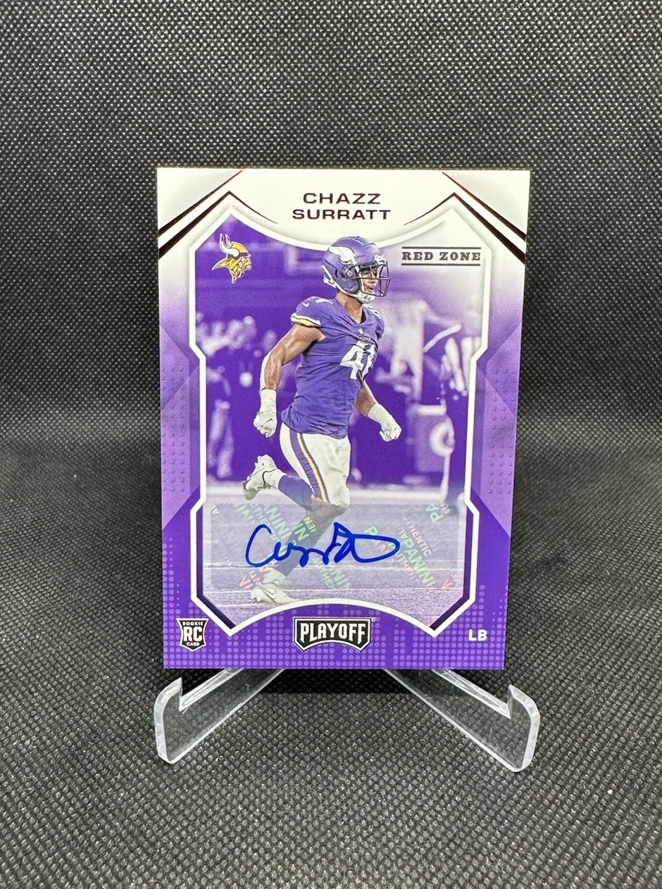 Trey Smith Panini Contenders #275 Autograph-Playoff