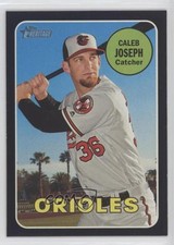 2018 Topps Heritage Black Border /50 Caleb Joseph #223 a5h