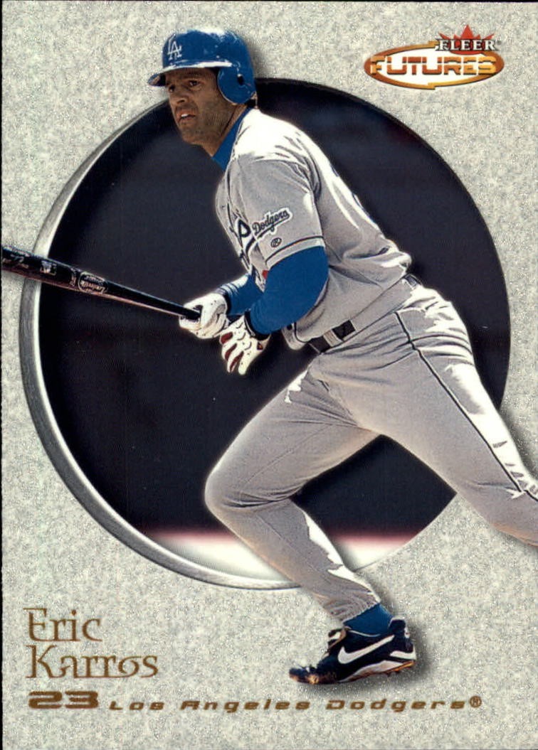 2001 Fleer Futures #28 Eric Karros - BB