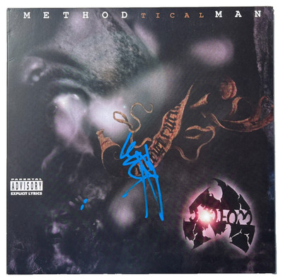 METHOD MAN SIGNED TICAL VINYL ALBUM LP WU TANG CLAN JSA | eBay