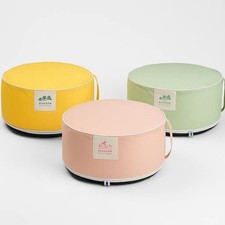 Inflatable Pouffe Durable Water-Resistant Portable Outdoor Pink / Yellow / Green