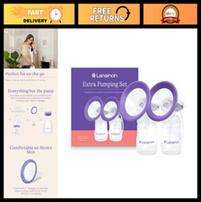 Extra Pumping Set for NaturalWave Signature Pro Breast Pumps - BPA Free, Easy