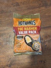 14 Pairs - TWO Hot Hands Toe Warmer Value Packs - 7 Pairs Per Pack EXP 02/27 New