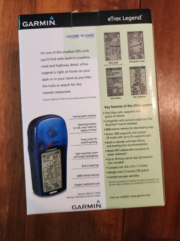 Garmin eTrex Legend Personal Navigator - WAAS GPS New - Image 2 of 3