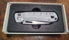 NEW Leatherman Free K4 Multi-Tool Knife - Silver/Slate - 9 Tools - One Handed...