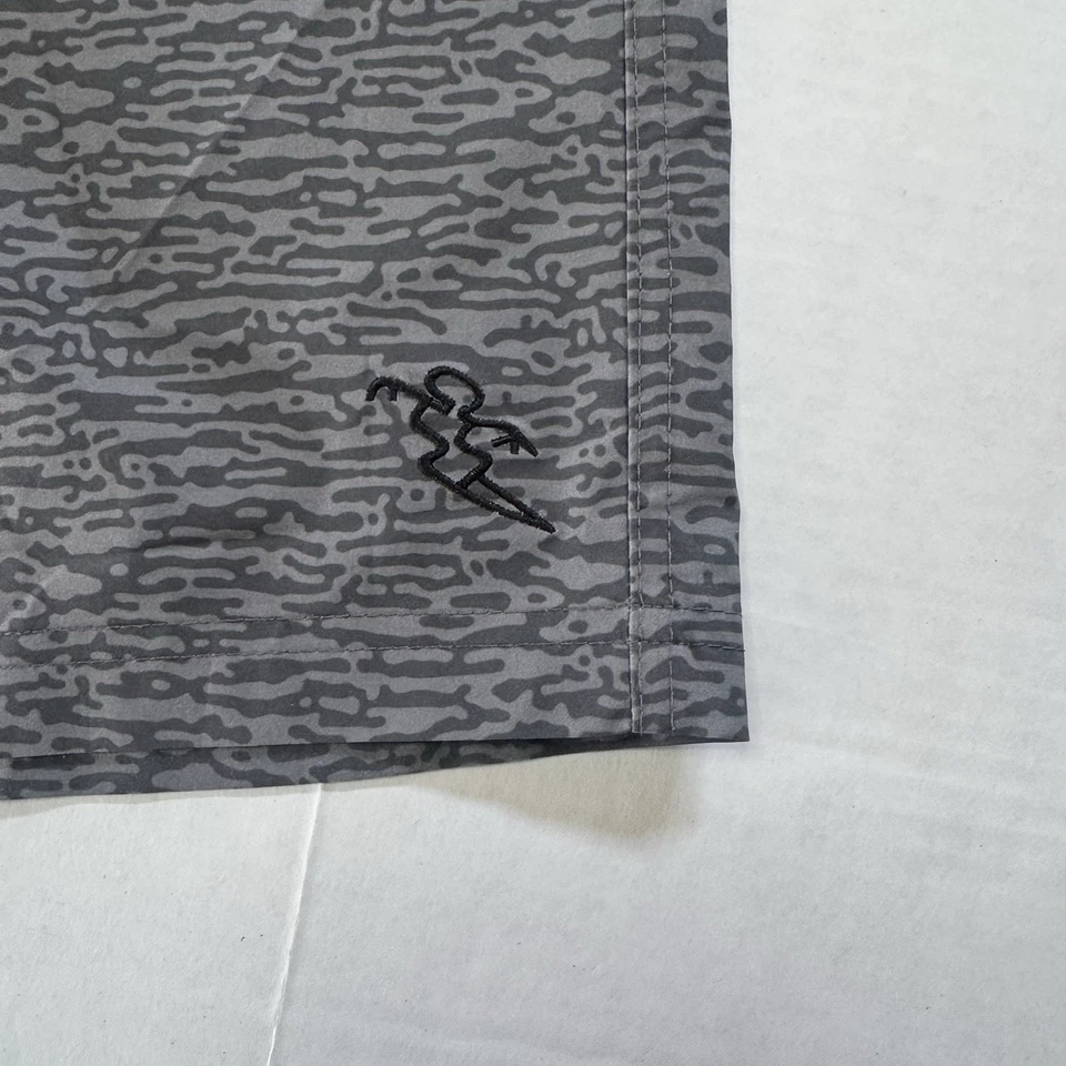 Da Hui 男式混合系列灰色短裤 38 码二手夏威夷冲浪游泳 — 第 2/4 张图片