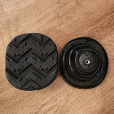 NEW Z-Coil Small Rugged Spring Coil Heel Replacements Black Pair Authentic