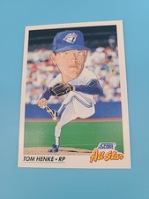 1992 Score Tom Henke #439 All Star Toronto Blue Jays Baseball Card