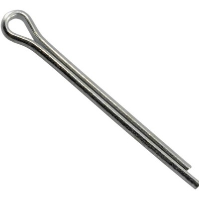 014973233532 Spring Steel Cotter Pins, 1/8 x 1-1/2, Piece-100