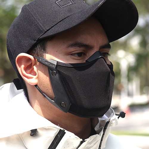 Mascarilla de moda CYFORM CFX02 - Impresión 3D hecha a mano, elegante y cómoda - Imagen 11 de 17