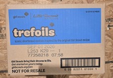 Girl Scout Cookies Trefoils 1 Case- 12 Boxes 2026