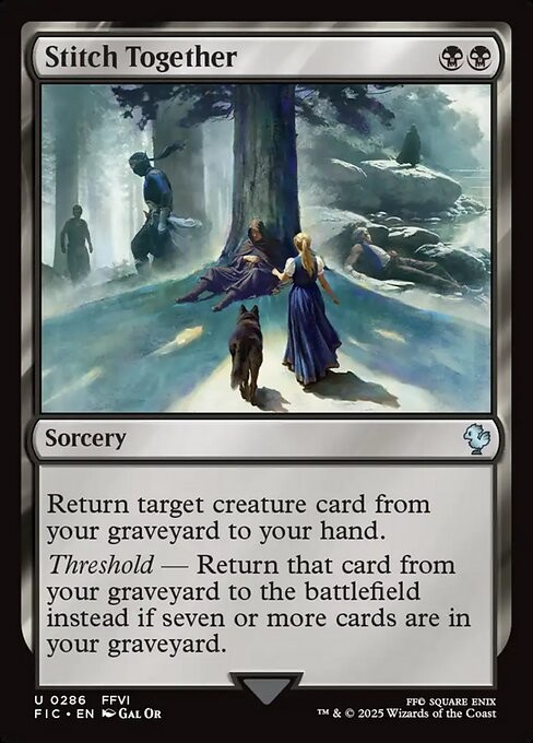 Stitch Together 286 U Normal FIC MTG NM