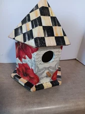 FITS WITHMACKENZIE CHILD'S  CHRISTMAS AMARYLLIS  BIRDHOUSE, MADE BY ME