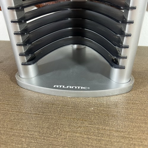 Vintage Y2K Atlantic DVD Game Holder Tower Rack Storage Organizer Displays 30 - Picture 8 of 9