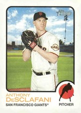 2022 Topps Heritage #317 Anthony DeSclafani