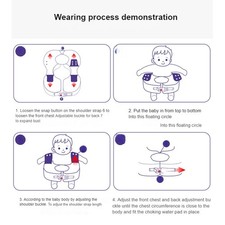  Bouée De Natation Mambobaby Pour Bébé Non Gonflable Et étanche Idéale Pour