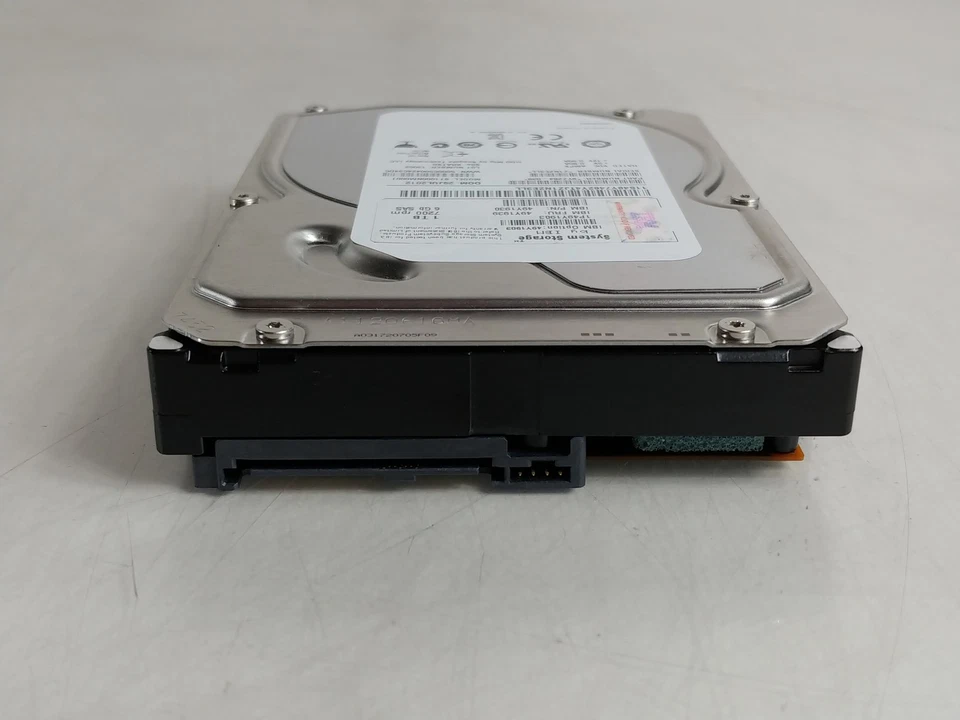 Lot of 5 Seagate IBM ST1000NM0001 1 TB SAS 2 3.5 in Enterprise Drive - Image 3 of 4