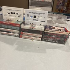 Classic Rock Pop Band Culture Audio Cassette Tape Lot 14 Tapes