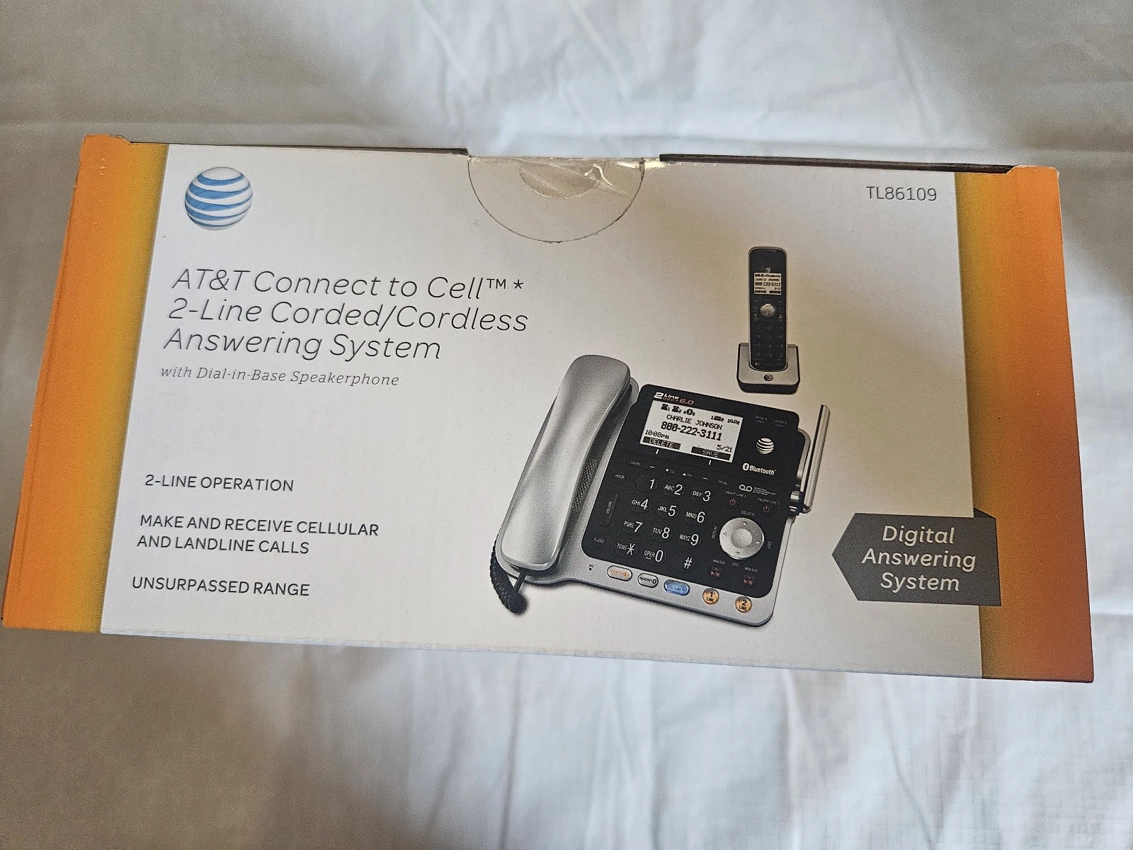AT&T TL86109 Corded/Cordless Phone - Thumbnail 5