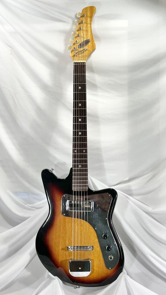 RARE Vintage 1966 Kawai Tele-Star RD1V Electric Guitar Tobacco
