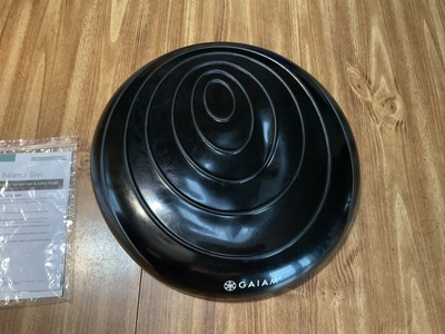 Gaiam Wobble Disc Balance Cushion, Stability Trainer, for Home or Office New