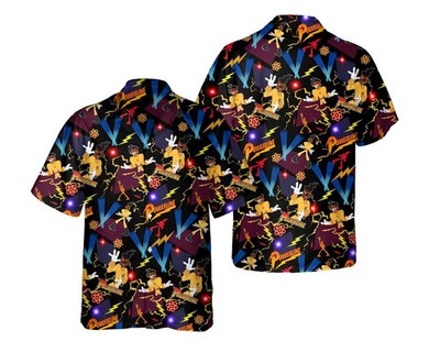 Disney A Goofy Movie Powerline Powerline Stand Out 95 Vintage Hawaiian Shirt