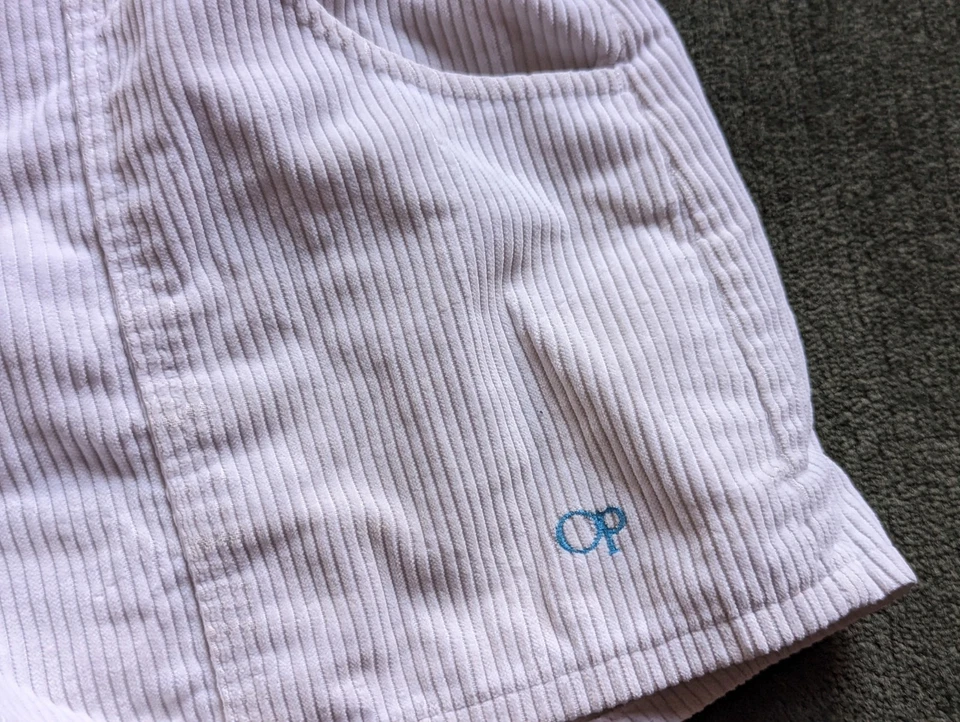 Pantalones Cortos De Colección Años 90 Y2K OP Ocean Pacífico Blanco Retro Surfer Playa Pana 32 Foto 2 de 4