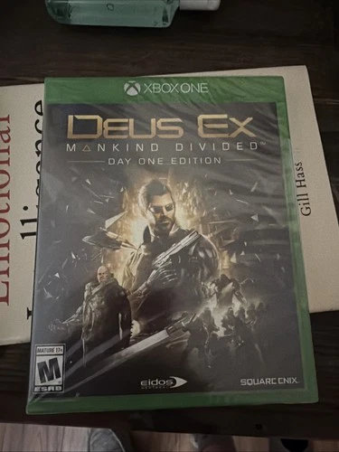 Deus EX Mankind Divided Day One Edition for Xbox One Sealed Microsoft Xbox One