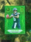 2025 Donruss Elite Football Green Disco Jalen Milroe #131 PSA 9