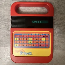 Speak and Spell Classic Electronics 09624 Kahootz - Tested and Working